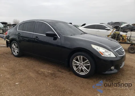 2013 Infiniti G37X z USA, uszkodzony, nr VIN JN1CV6AR3DM767535